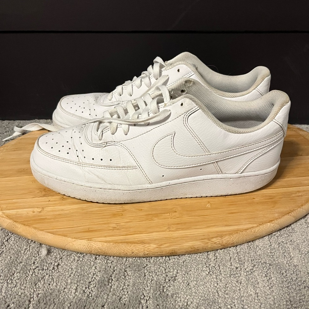 Nike Men's White court vision lows MAKE OFFERS